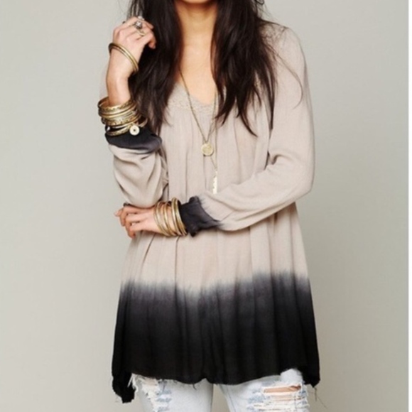 Free People Dip Dyed Tunic - Picture 2 of 8
